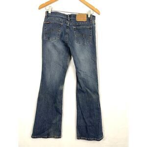 VTG Jordache Denim Blue Jeans Bootcut‎ Women's 26" Low Rise Stretch Y2K 2000's